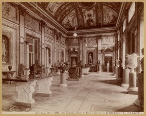 Róma - Villa Borghese - földszinti múzeumterem