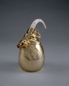 Teakanna, kivégezte Adrien-Aurélien Hebrard (1866-1937), 1907 körül (ezüst és elefántcsont) (lásd még: 499958)