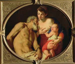 Roman Charity (Cimon és Pero), 16901700 körül