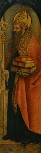 Szent Ágoston alkotó: Carlo Crivelli