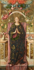 A Szeplőtelen Fogantatás. 1492 alkotó: Carlo Crivelli