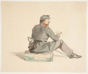 Olvasó katona