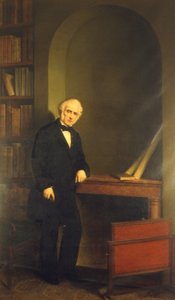 Alessandro Manzoni portréja. De Notaris festménye. Milan Manzoni Ház. alkotó: Carlo De Notaris