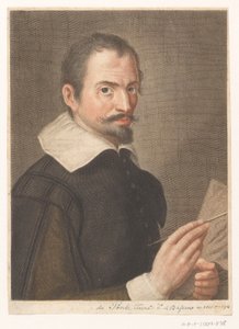 Francesco Bassano művész portréja II Művészek portréi (sorozat címe)