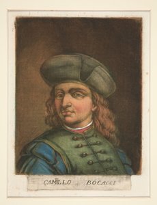 Camillo Bocacci, a Ritratti di pittori (Festők portréi) című műből alkotó: Carlo Lasinio