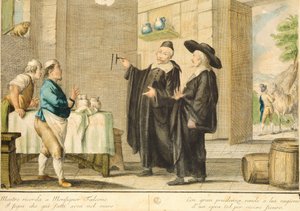 Arlotto pap, Carlo Lasinio (1759-1838), színes metszet alkotó: Carlo Lasinio