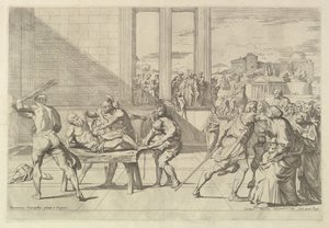 Szent András mártíromsága. alkotó: Carlo Maratta or Maratti