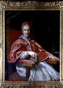 IX. Kelemen pápa portréja, 1669 körül (olaj, vászon) alkotó: Carlo Maratta or Maratti