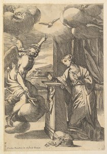 Az Angyali üdvözlet. alkotó: Carlo Maratta or Maratti