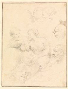 Rajz, Figurális vázlatok, 1775