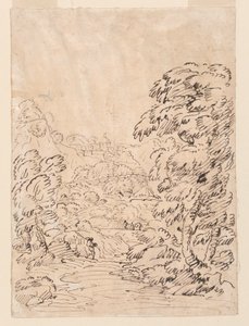 Rajz, Egy hegyi városba vezető út, 1750-86