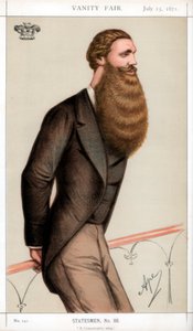 Egy konzervatív korbács, 1871 alkotó: Carlo Pellegrini