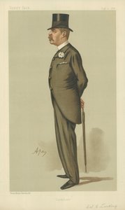 Cuthbert Larking ezredes alkotó: Carlo Pellegrini