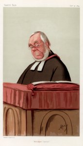 Taylors kereskedő, James Augustus Hessey tiszteletes, DCL, 1874. alkotó: Carlo Pellegrini