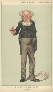 Anthony Trollope úr, egy regényíró, 1873. április 5., Vanity Fair rajzfilm alkotó: Carlo Pellegrini