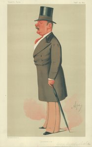 Mr George Augustus Sala, Újságírás, 1875. szeptember 25., Vanity Fair rajzfilm alkotó: Carlo Pellegrini