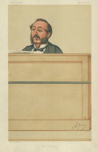 Ira D Sankey úr, Dicséret és ima, 1875. április 10., Vanity Fair rajzfilm alkotó: Carlo Pellegrini