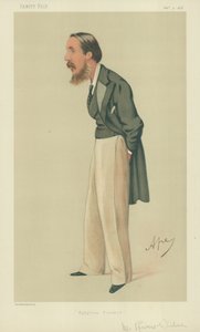 Mr Rivers Wilson, egyiptomi pénzügyek, 1878. november 9., Vanity Fair karikatúra alkotó: Carlo Pellegrini