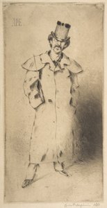 Whistler portréja, 1881. alkotó: Carlo Pellegrini