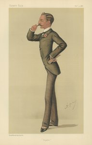 A tisztelt Sidney Herbert (színes litó) alkotó: Carlo Pellegrini