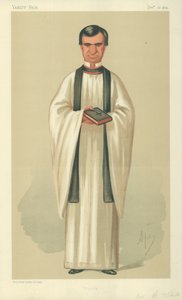 Henry White tiszteletes, Imák, 1874. december 26., Vanity Fair rajzfilm alkotó: Carlo Pellegrini