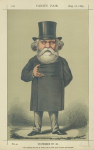The Right Hon A H Layard alkotó: Carlo Pellegrini