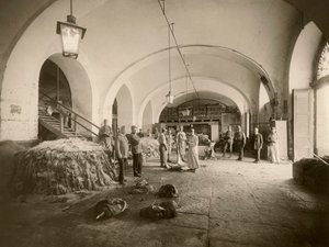 Katonai bőrlelőhely belseje, a Nagy Háború idején (f/w fotó)