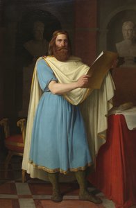 II. Alarik, vizigót király, 1856 alkotó: Carlos María Esquivel y Rivas