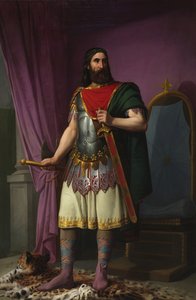 Egica, Visigoth King, 1853 alkotó: Carlos María Esquivel y Rivas