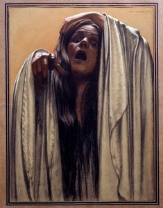 Tanulmány a "The Wave"-hez, 1907