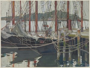 Idle Days, Gloucester, Massachusetts alkotó: Caroline Coit