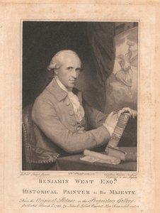 Benjamin West, Esqr., Történelmi festő Őfelségének