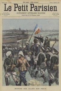 A boxerlázadás: szövetséges csapatok menetelnek Peking felé
