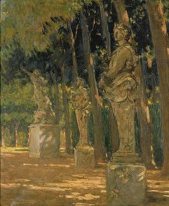 Carrefour a Tapis Vert végén, Versailles, 1913.