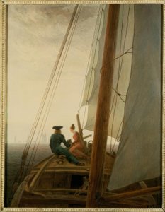 A tengerészen alkotó: Caspar David Friedrich