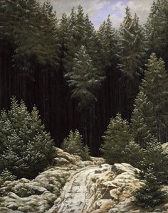 Korai hó alkotó: Caspar David Friedrich