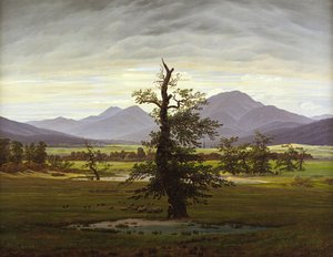 Magányos fa alkotó: Caspar David Friedrich