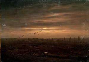 Halászhálók, 18. század vége vagy 19. század alkotó: Caspar David Friedrich