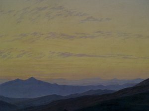 Német: The Giant Mountains Óriáshegyek Óriáshegyek alkotó: Caspar David Friedrich