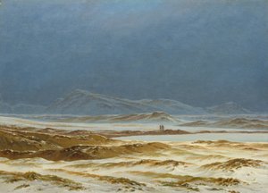 Északi táj, tavasz alkotó: Caspar David Friedrich
