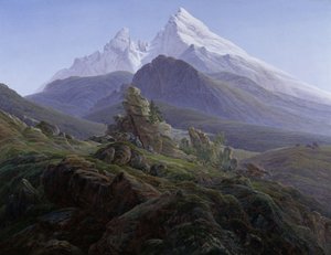 A Watzmann alkotó: Caspar David Friedrich