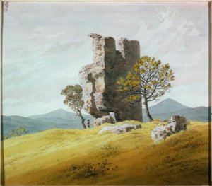 Turmruine alkotó: Caspar David Friedrich