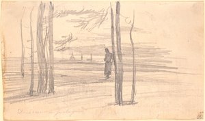 Kilátás Drezdára alkotó: Caspar David Friedrich