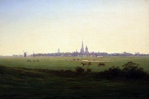 Rétek Greifswald közelében alkotó: Caspar David Friedrich