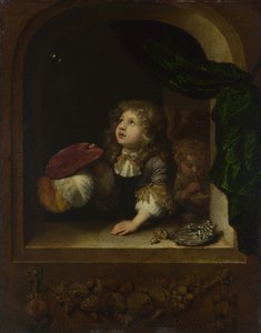 Két fiú buborékot fúj, c. 1670