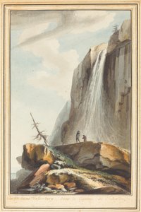 Cascade dessus Wasserberg (vízesés Wasserberg felett)