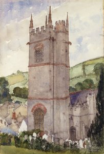 Templomtorony, Marldon, 1924. alkotó: Cass Gilbert