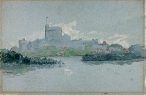 Windsori kastély, Anglia, 1905. alkotó: Cass Gilbert