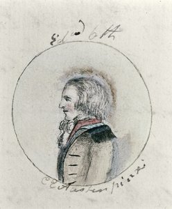 VI. Edward (1537-53), 1790 körül (toll, tinta és WC papíron)