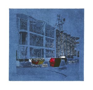 Új vállalkozás inkubálása, 2015 (linómetszet és metszet) alkotó: Catherine Sutcliffe Fuller